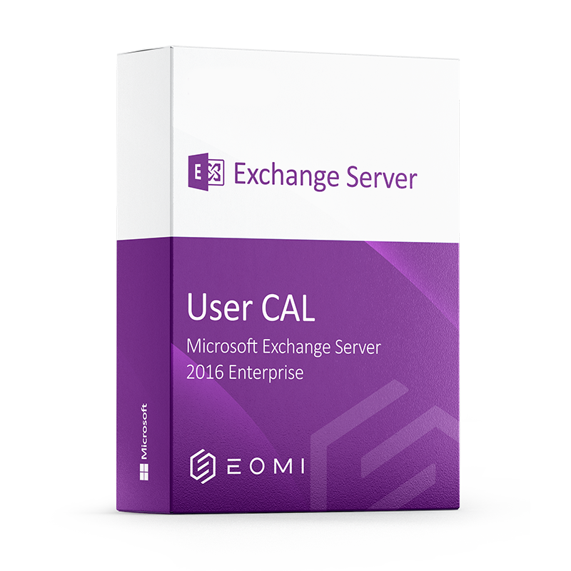 Microsoft Exchange 2016 Enterprise User CAL